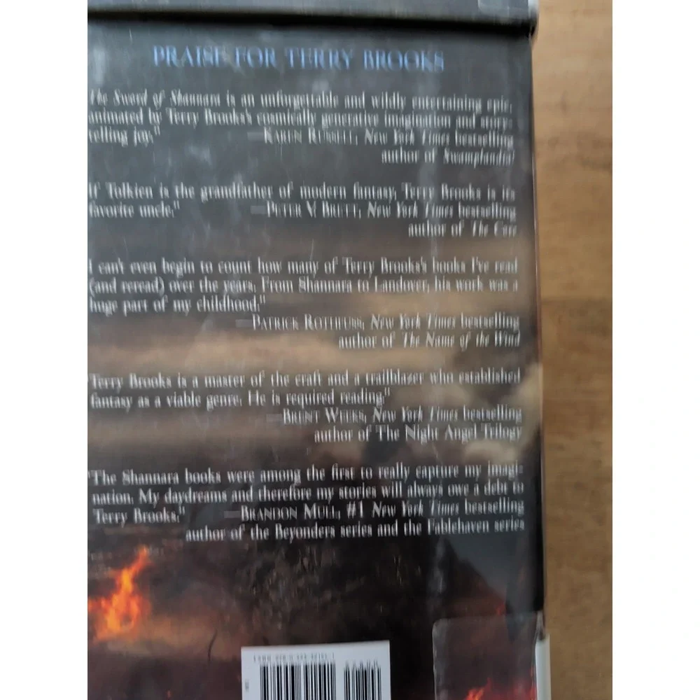 Complete Fall of Shannara ( 4 Book Set ) Terry Brooks Library copy 1st Edition‎